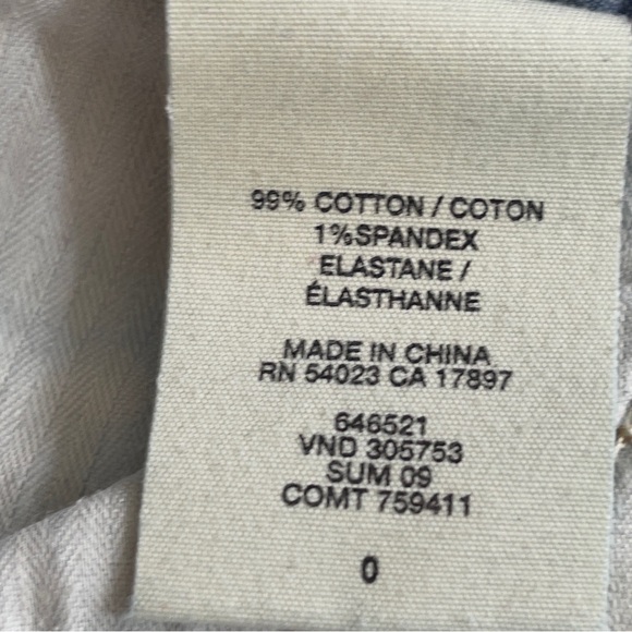 Gap Limited Edition Cut Off Low Rise 10”Bermuda Jean Shorts 24/0 - Picture 8 of 8